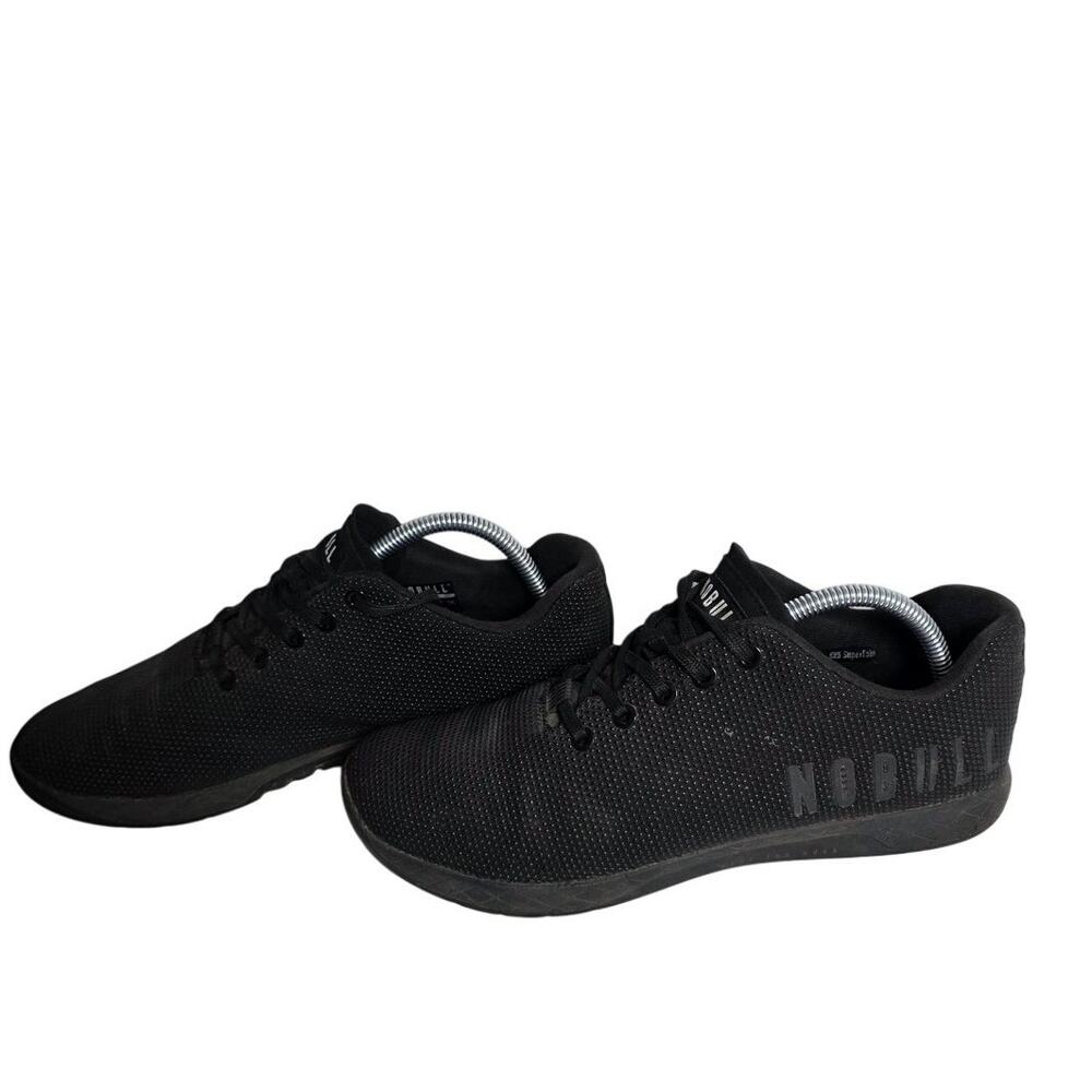 NoBull Training Shoes Women's 11 Black CrossFit Strength Workout Gym Minimalist